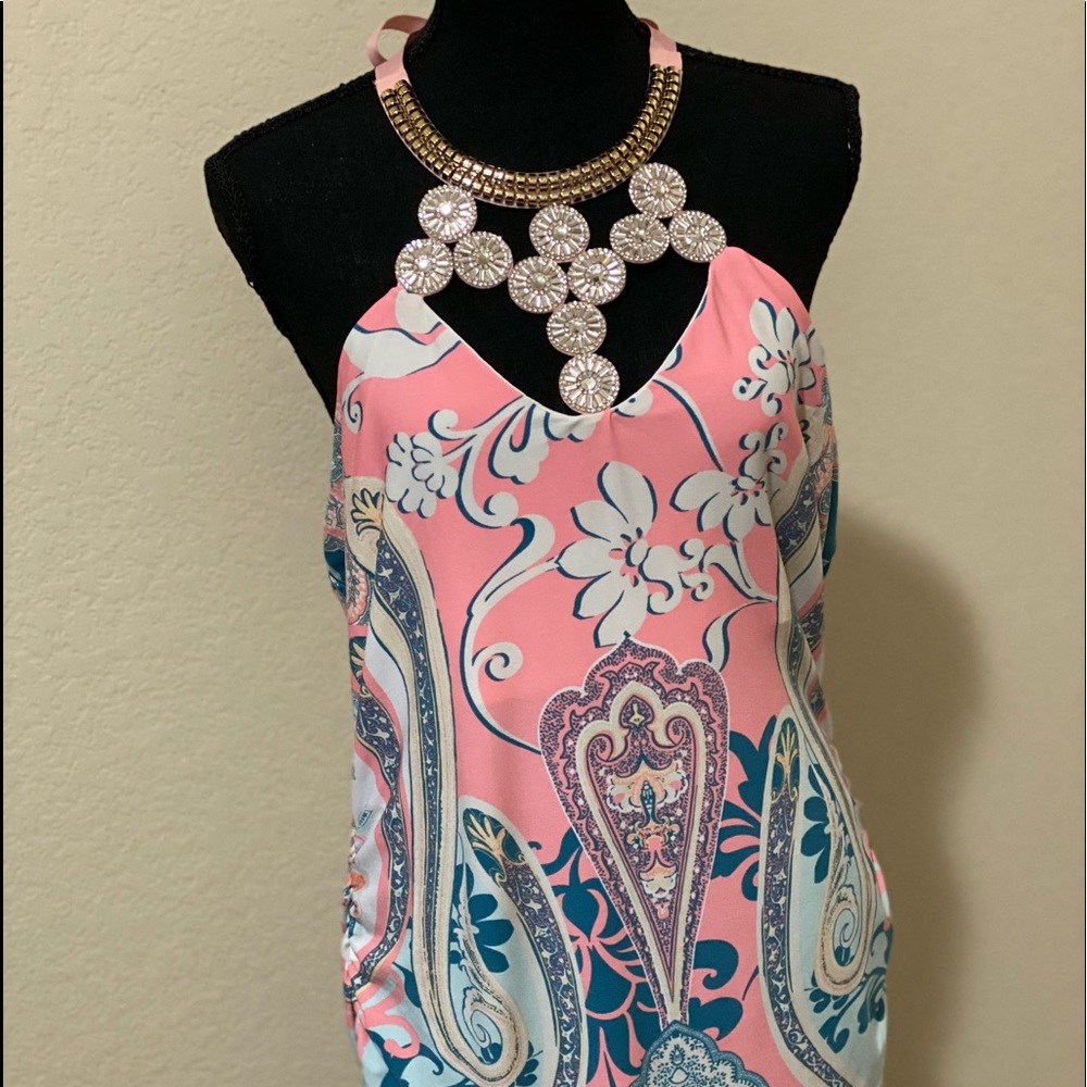 Stunning summer halter top/dress